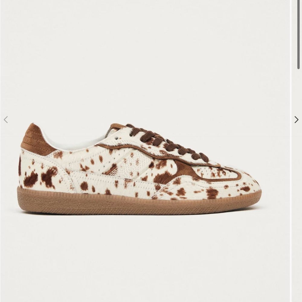 TB. 490 RIFE SOFT CAMEL LEATHER SNEAKERS